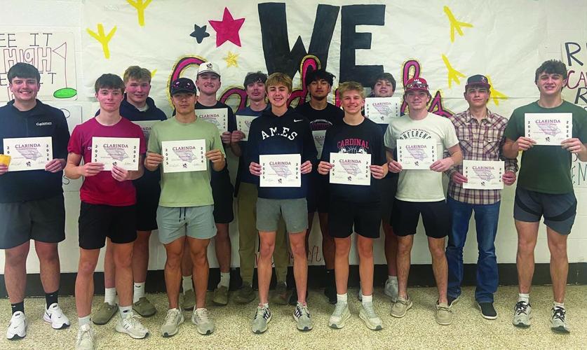 Clarinda BBB Letter winners