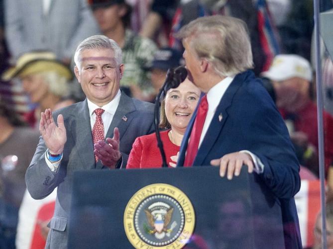 President Trump headlines Sioux City rally
