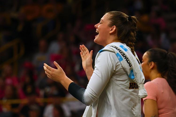 Iowa VBall vs. UCLA 2