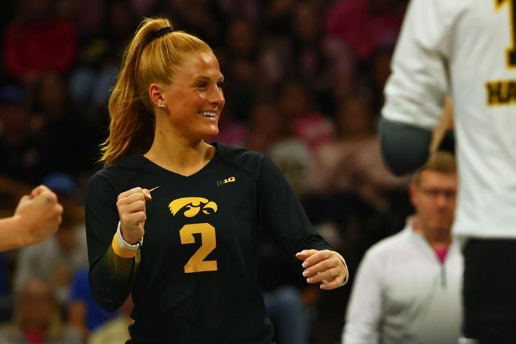 Iowa VBall vs. UCLA 7