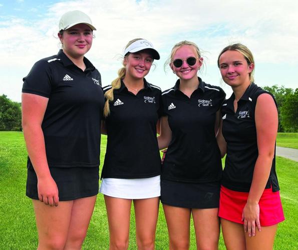 Sidney girls golf first round