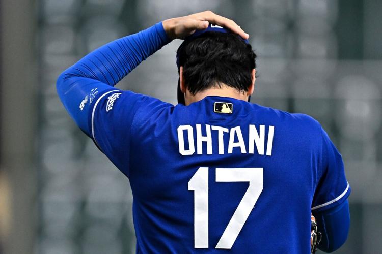 Shohei Ohtani leads the major leagues in both ERA (0.97) and WHIP (0.81).