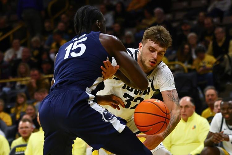 Iowa MBBall vs. Penn State 11
