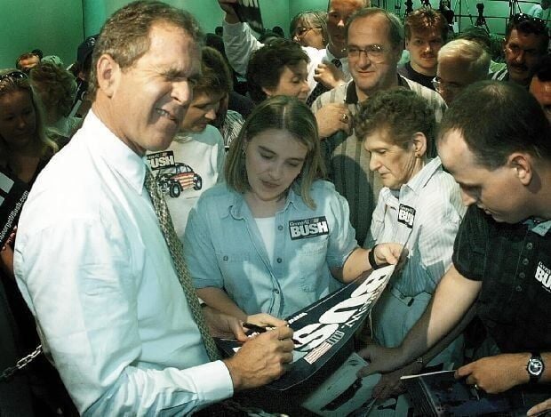 Texas Governor George W. Bush
