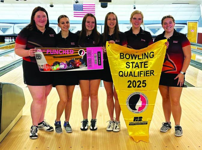 Clarinda girls bowling to state
