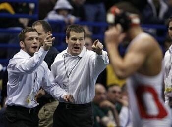 Iowa takes a hit; Ohio State leads NCAA meet