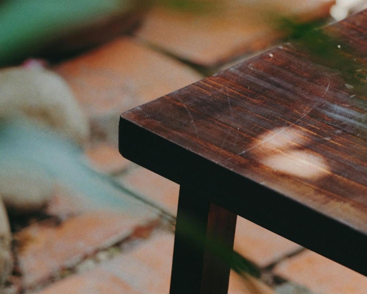 Wood table