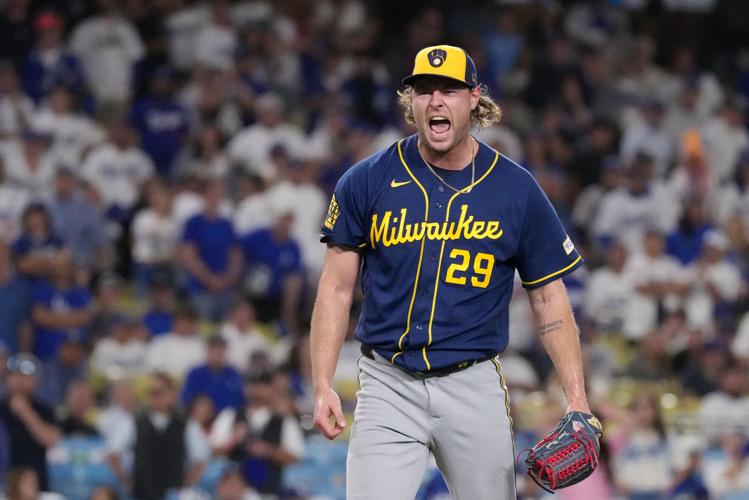 BASEBALL-MLB-LAD-MIL/