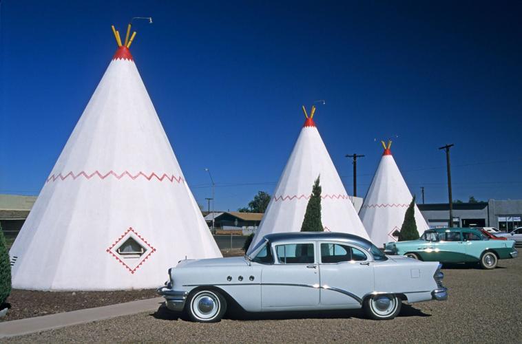 The Wigwam Hotel in Holbrook, Arizona on Route 66.