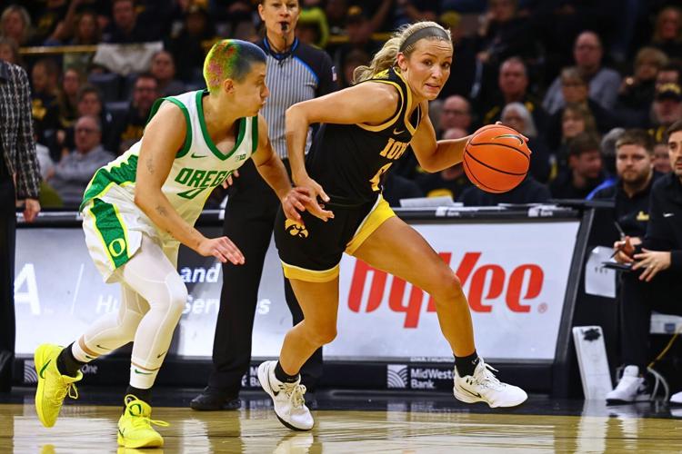 Iowa WBBall vs. Oregon 3