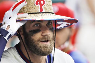 Phillies star Bryce Harper has played his way into the MVP conversation in the National League.