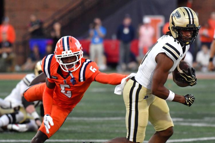 NCAA Football: Purdue at Illinois