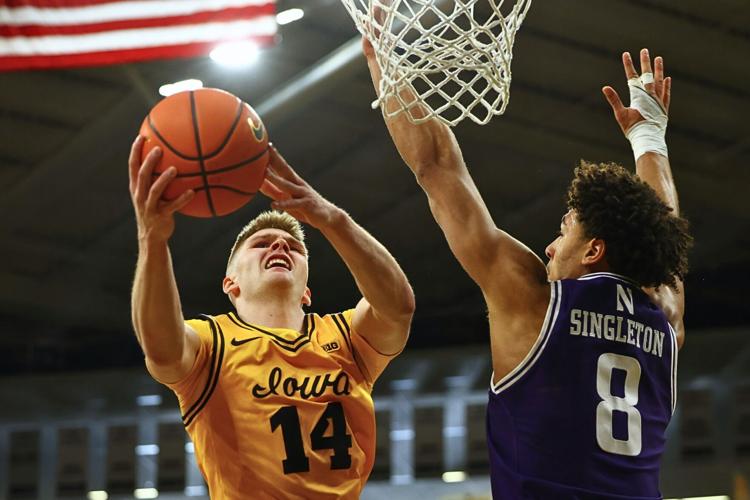 Iowa MBBall vs. Northwestern 1