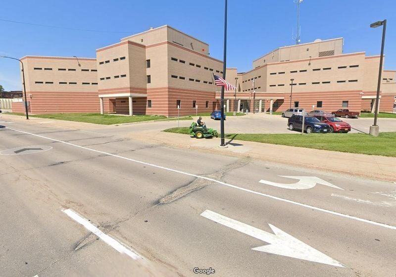 The Black Hawk County Jail in Waterloo.