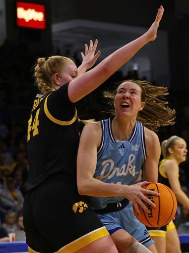 Iowa WBBall vs. Drake 39