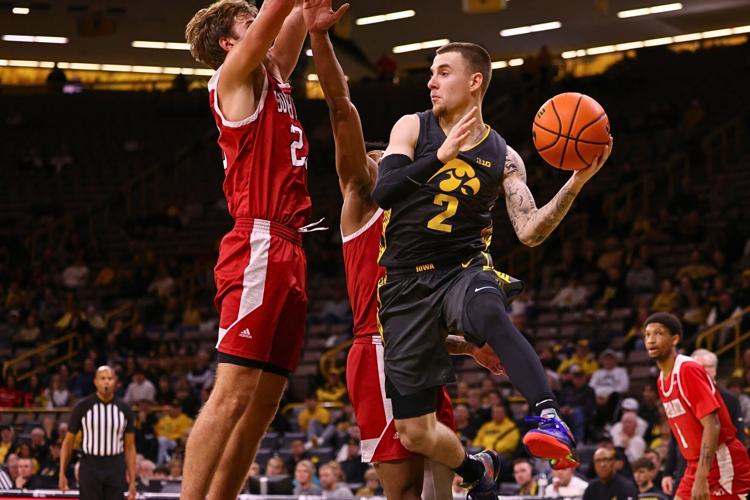 Iowa MBBall vs. USD 16