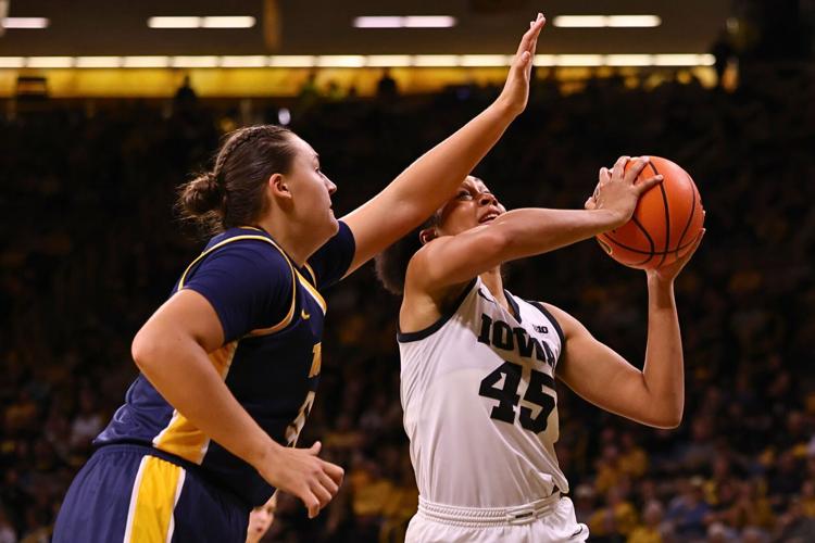 Iowa WBBall vs. Toledo 3