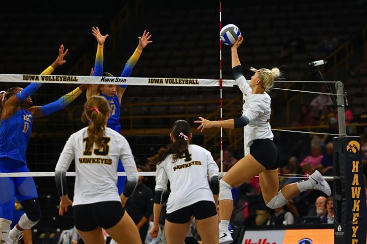 Iowa VBall vs. UCLA 4