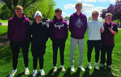 Shenandoah Boys Golf at Hawkeye 10