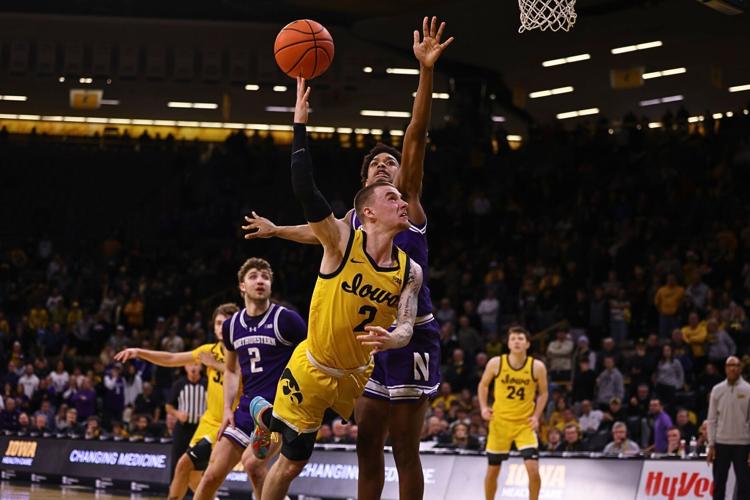 Iowa MBBall vs. Northwestern 1
