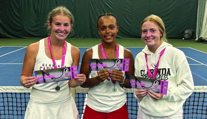 Clarinda Girls Tennis state qualifiers