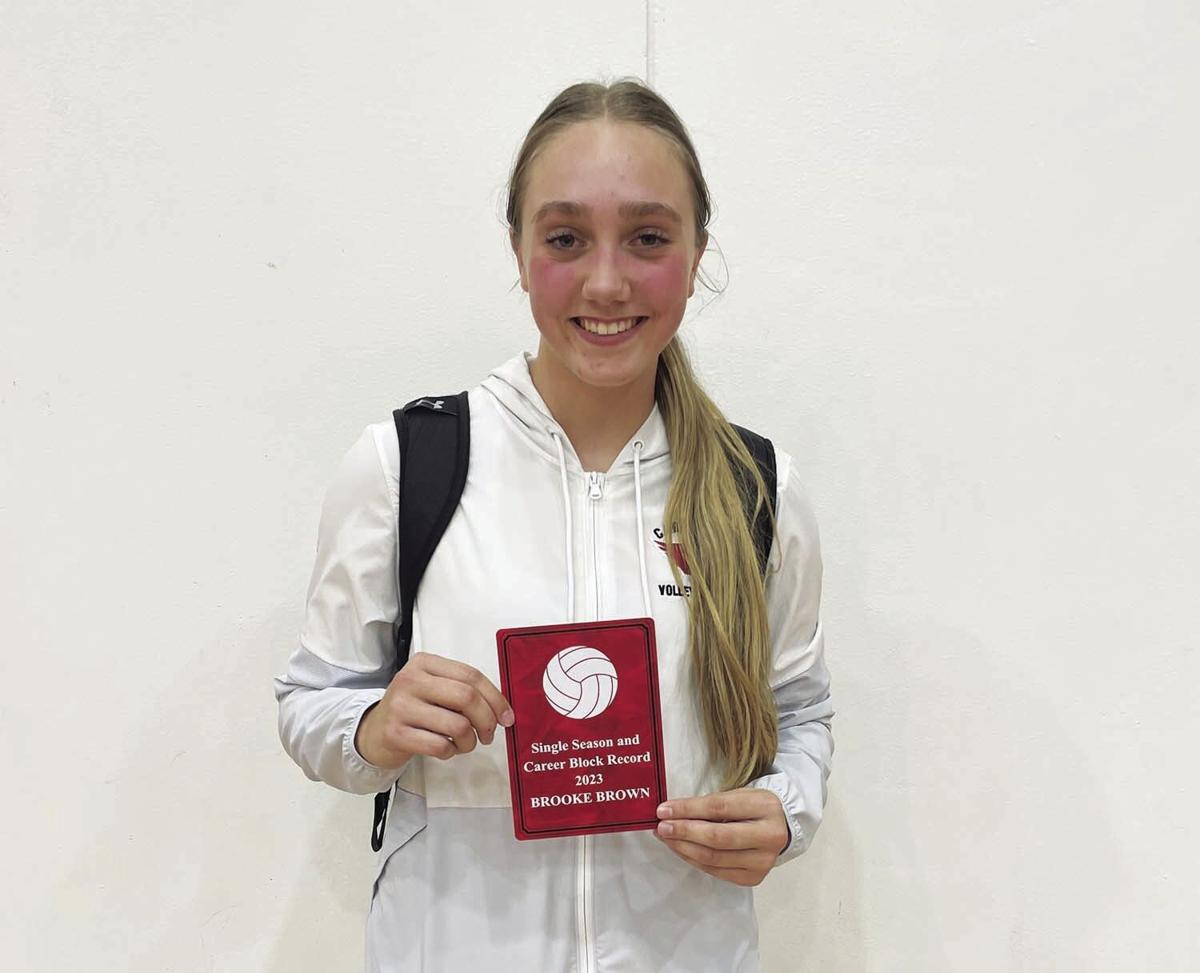 Brown breaks career blocks record in big Cardinal win