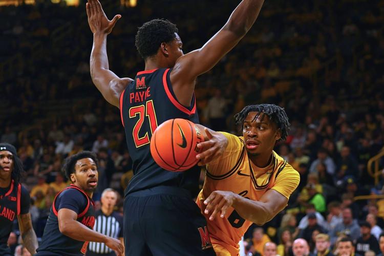 Iowa MBBall vs. Maryland 1