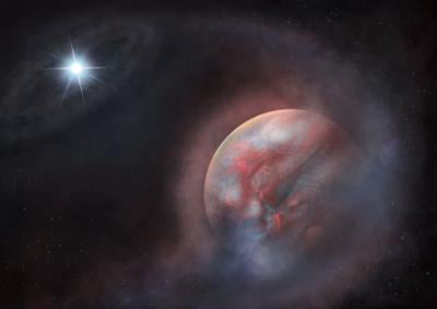 Alien 'phoenix planet' was born from the ashes of a dying star