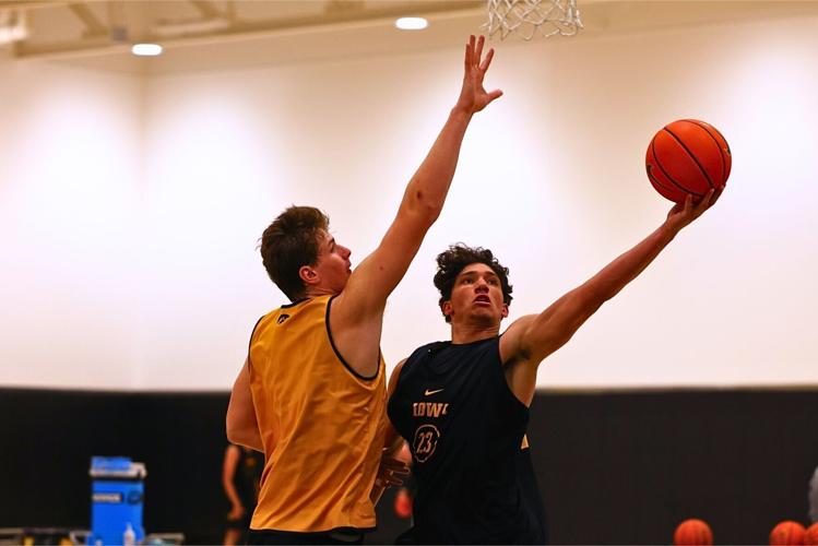 Iowa MBBall Practice 2