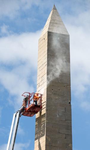 Floyd Monument restoration