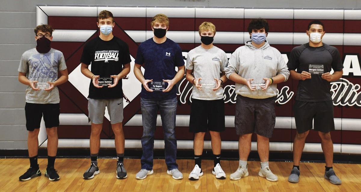 Shenandoah football team awards