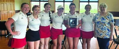 Clarinda Girls Golf wins home tournament