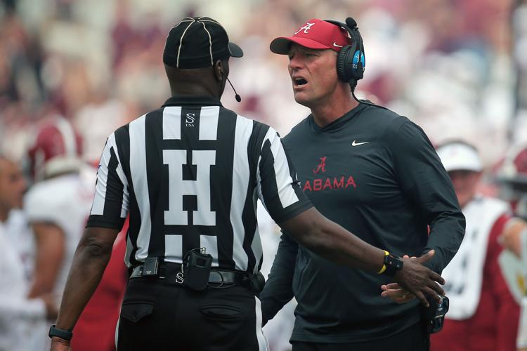 NCAA Football: Alabama at Mississippi State