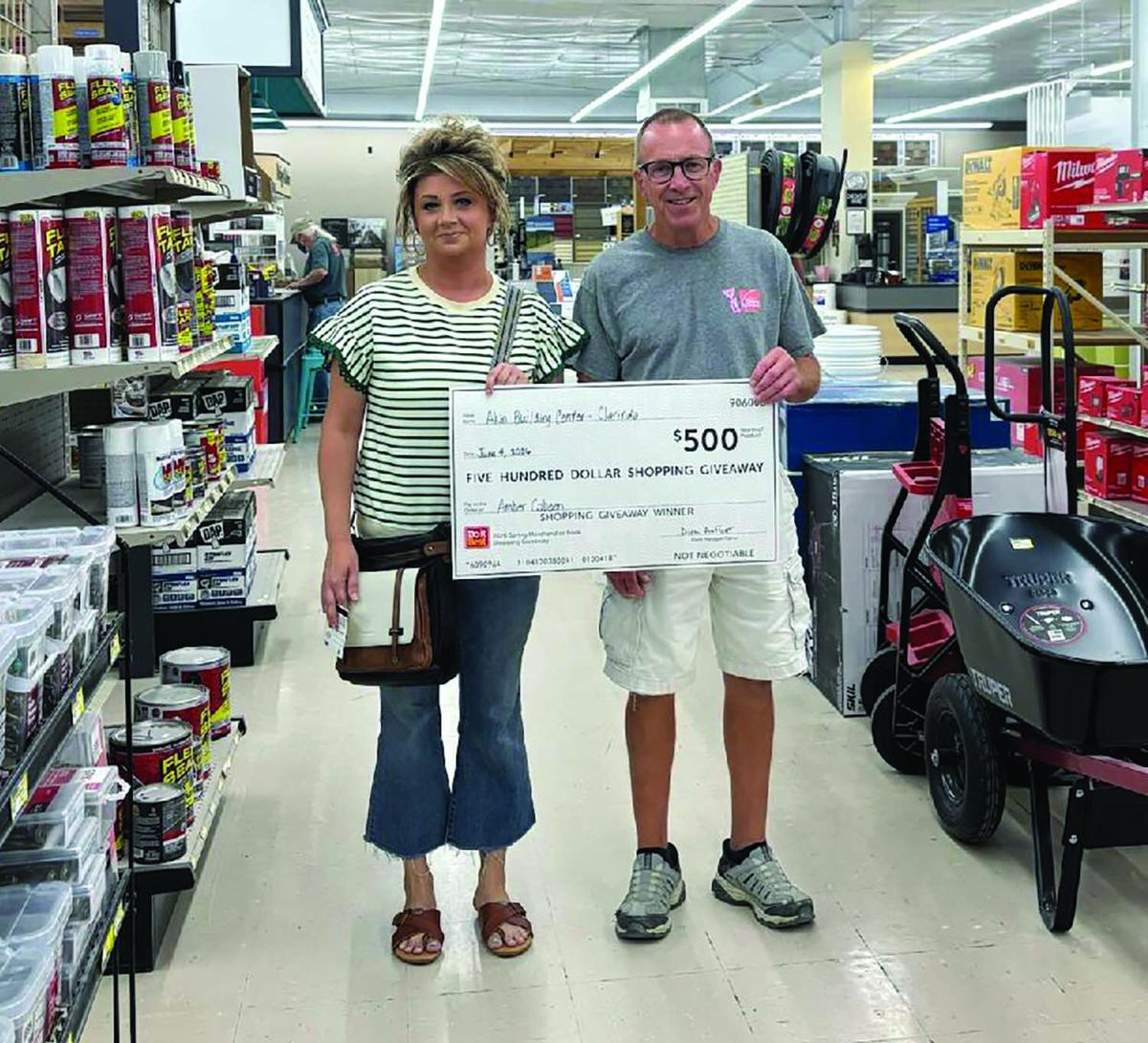 Akin Shopping Spree winner