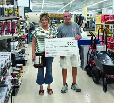 Akin Shopping Spree winner