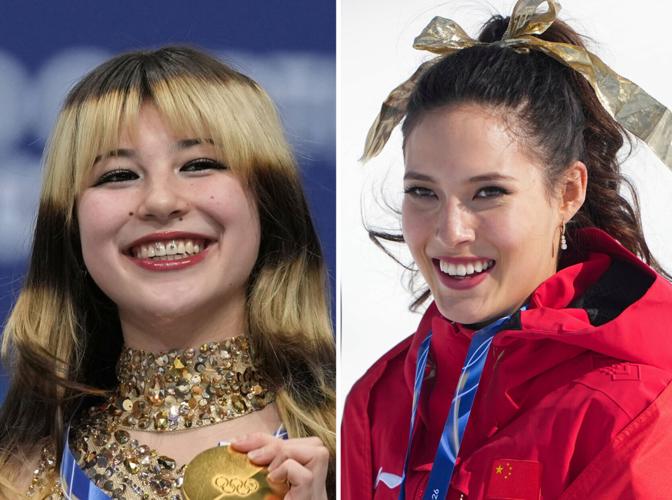 United States China Two Different Olympians