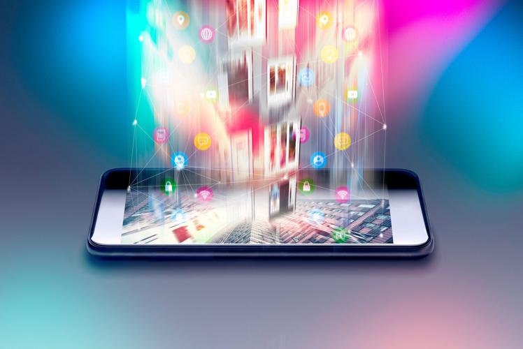 Encrypted mobile data from a smartphone