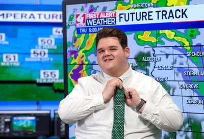 KTIV meteorologist Jacob Howard