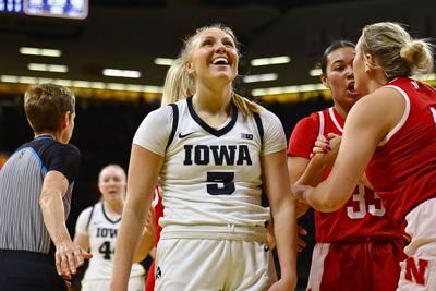 Iowa WBBall vs. Nebraska 34
