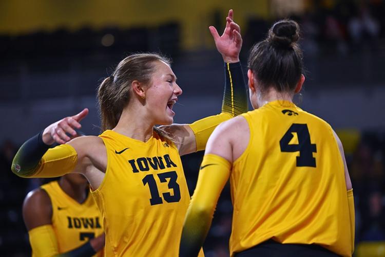 Iowa VBall vs. Penn State 8