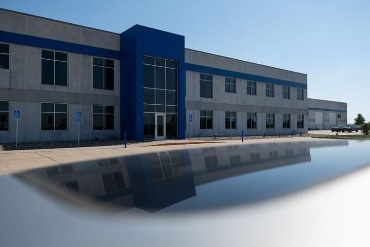 The exterior of the Electrical Power Products facility at 4240 Army Post Ave. on July 14, 2026, in Des Moines, Iowa.