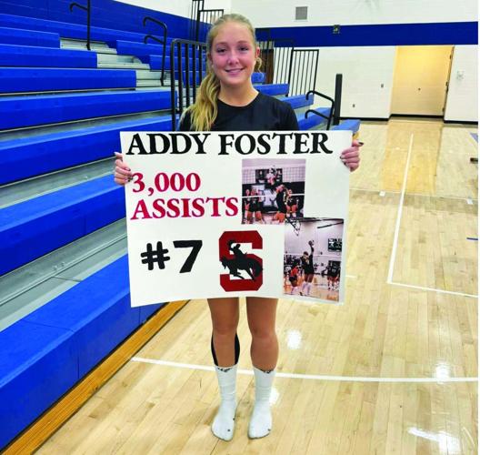 Addy Foster milestone