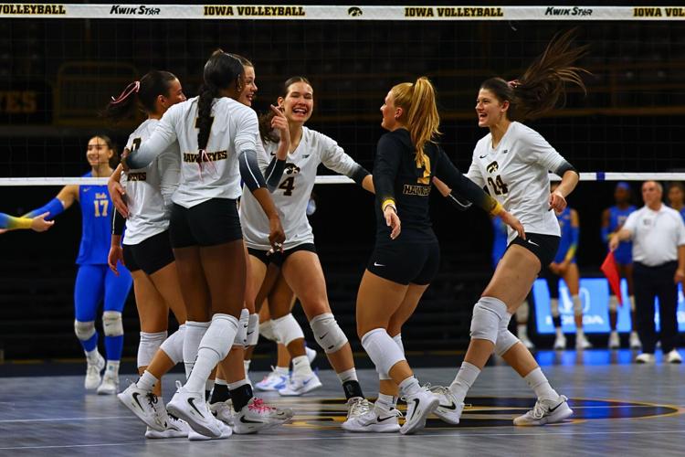 Iowa VBall vs. UCLA 1
