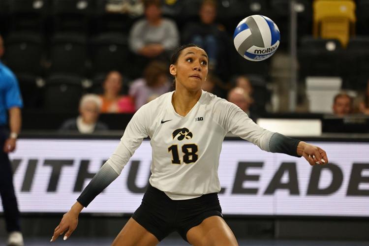 Iowa VBall vs. Indiana 13