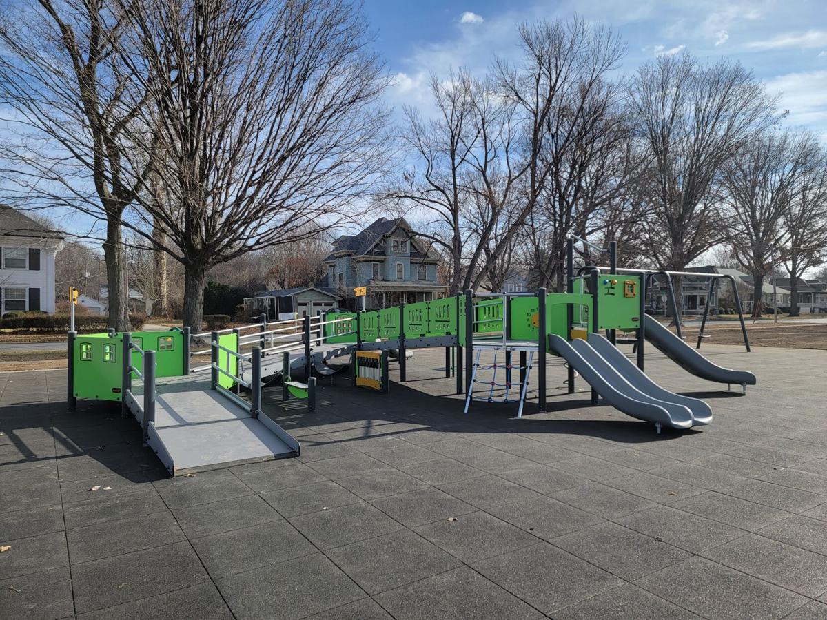 Priest Park now equipped with accessible playground equipment