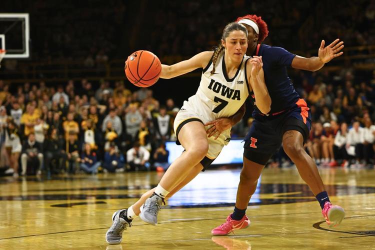 Iowa WBBall vs. Illinois 8