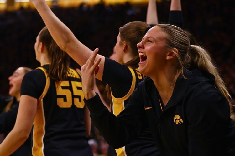Iowa WBBall vs. Wisconsin 5