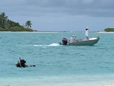 Researchers begin underwater assessment of the Taraia Object on Nikumaroro, a small Pacific island between Australia and Hawaii where some believe Amelia Earhart's long-lost airplane is located.