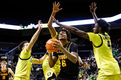 Iowa Oregon Basketball