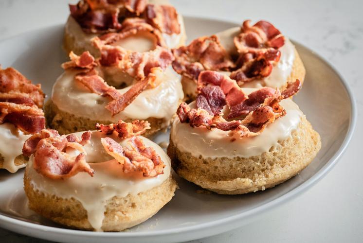 Maple bacon donuts